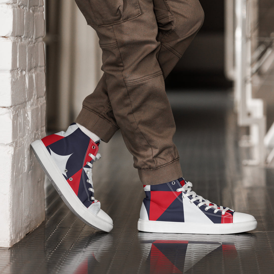Men's High Top Sneakers 45 - ShipSneakers.com