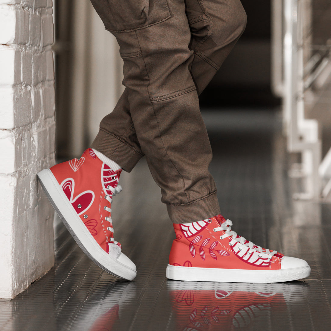 Men's High Top Sneakers 83 - ShipSneakers.com