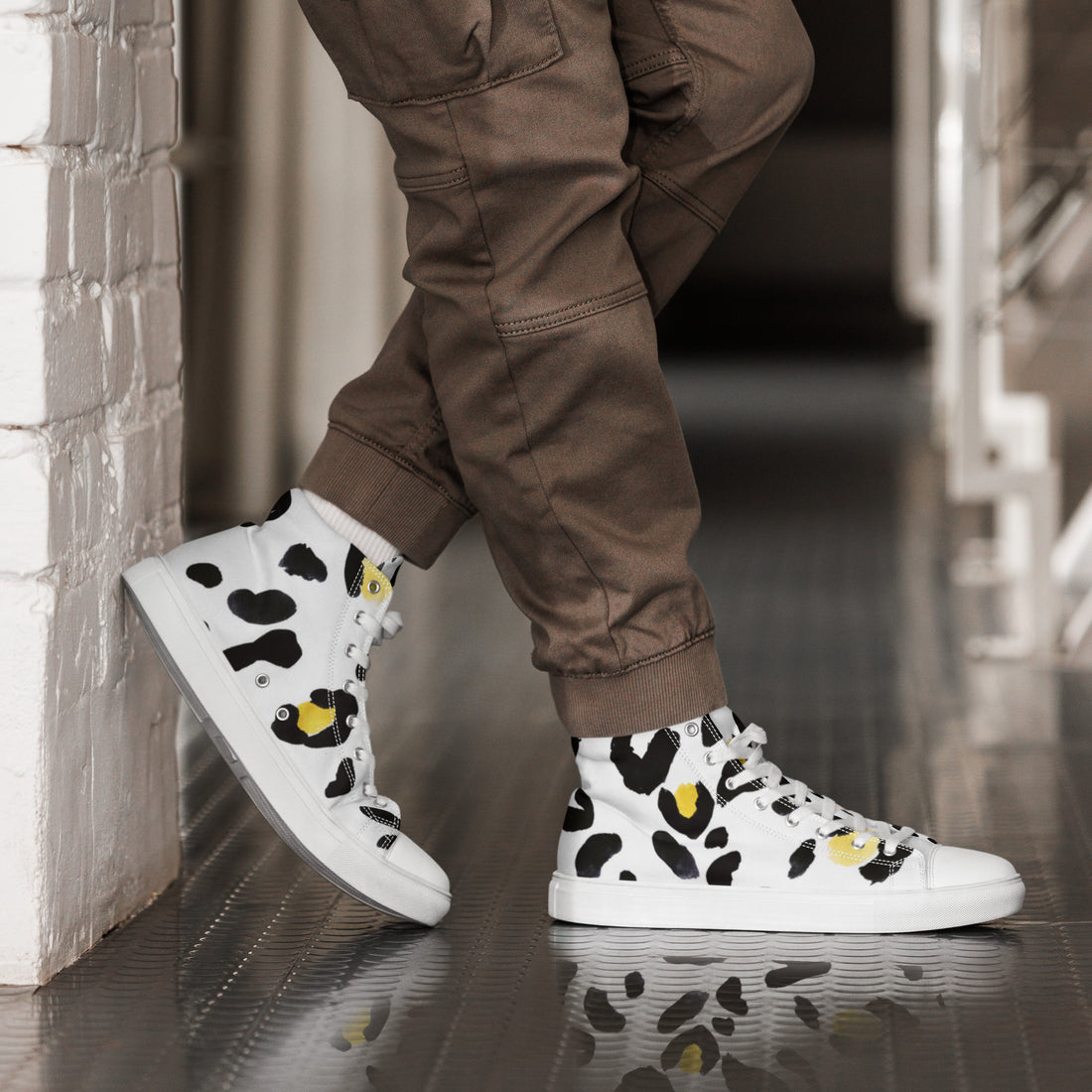 Men's High Top Sneakers 103 - ShipSneakers.com