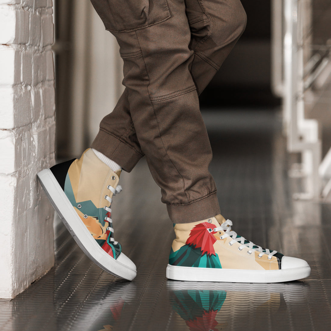 Men's High Top Sneakers 104 - ShipSneakers.com
