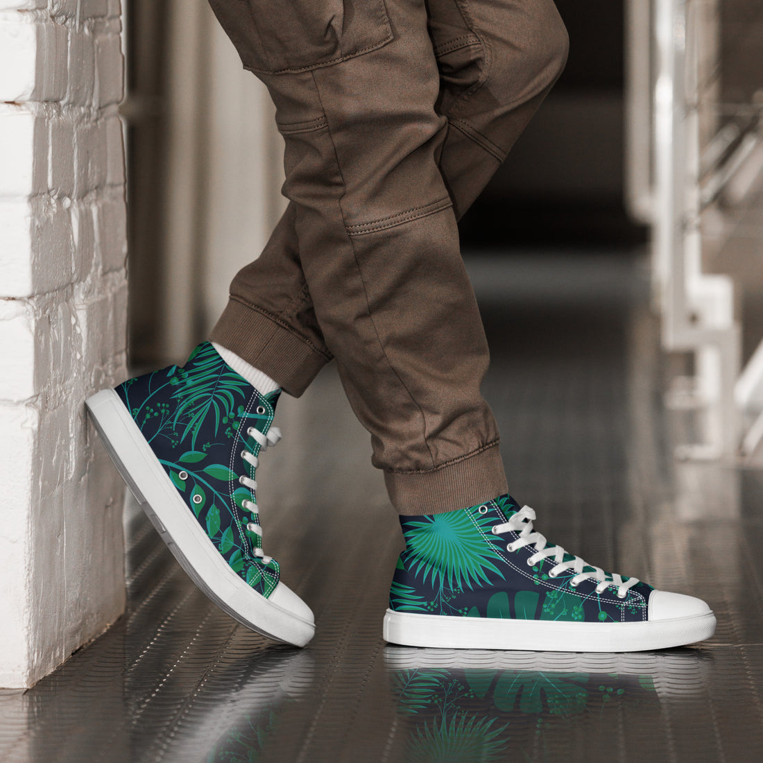 Men's High Top Sneakers 111 - ShipSneakers.com