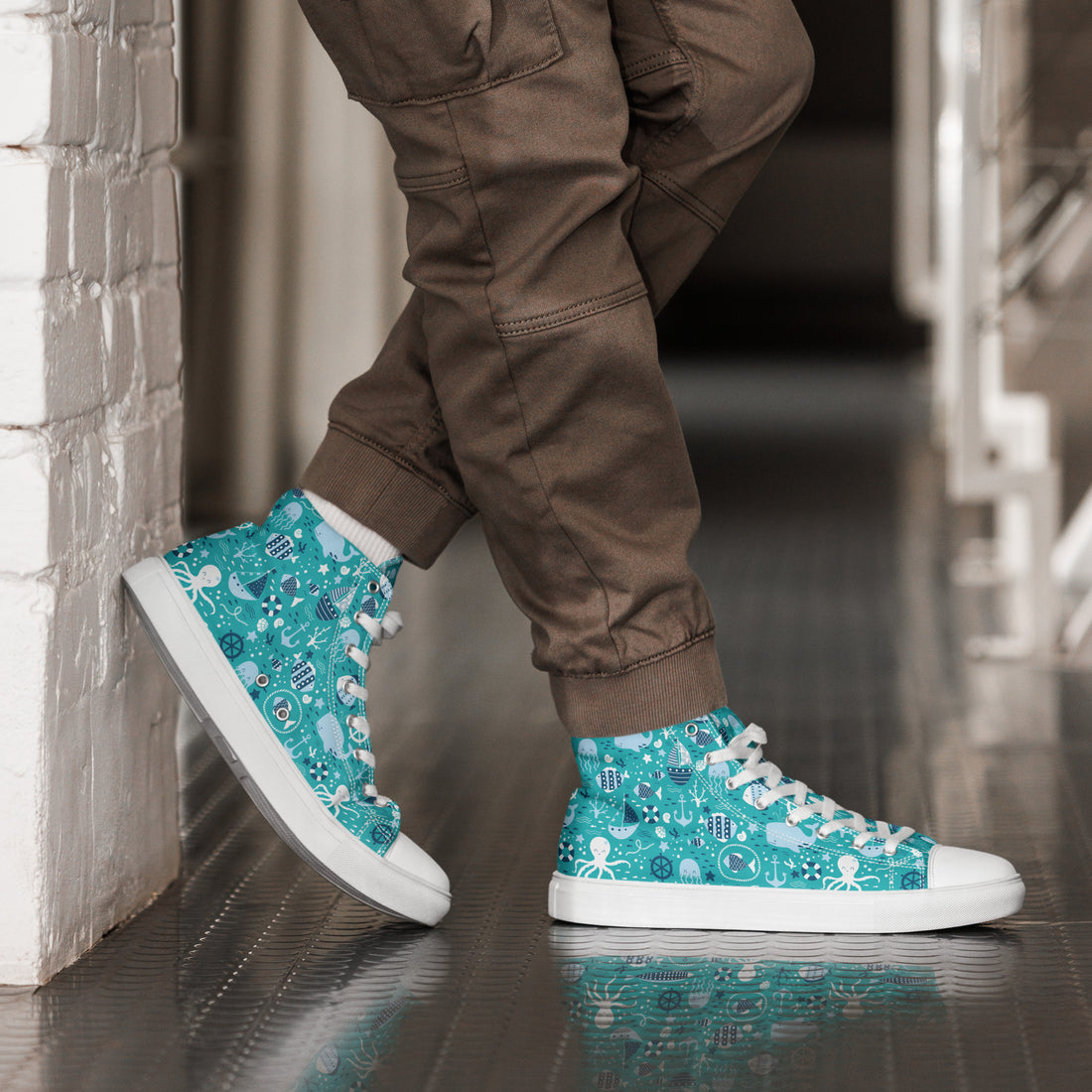 Men’s High Top Sneakers 153 - ShipSneakers.com
