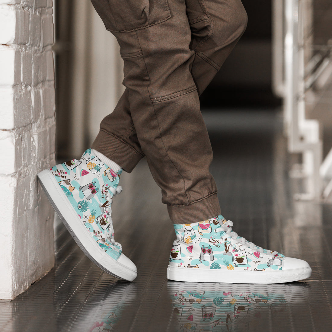 Men’s High Top Sneakers 186 - ShipSneakers.com