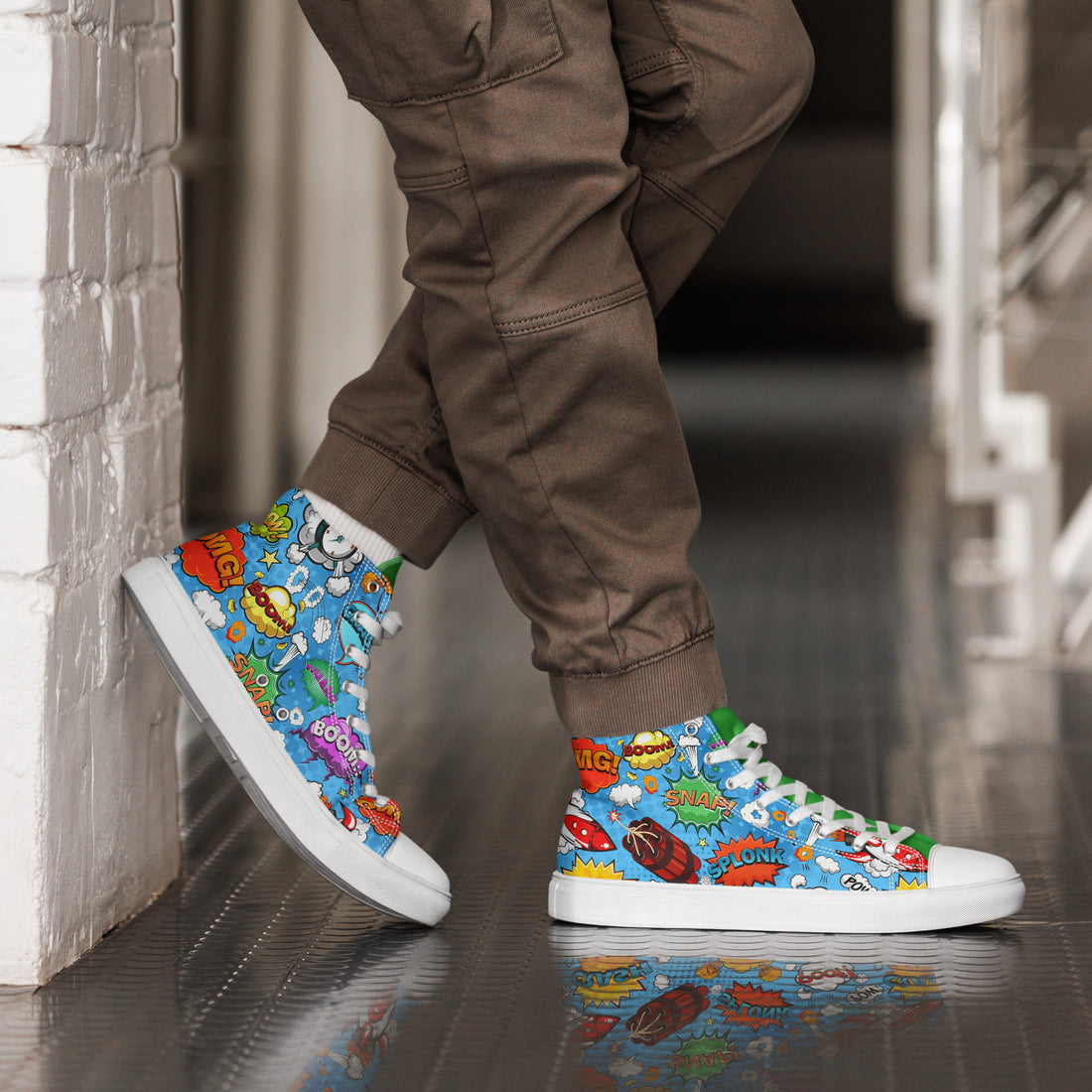 Men’s High Top Sneakers 278 - ShipSneakers.com