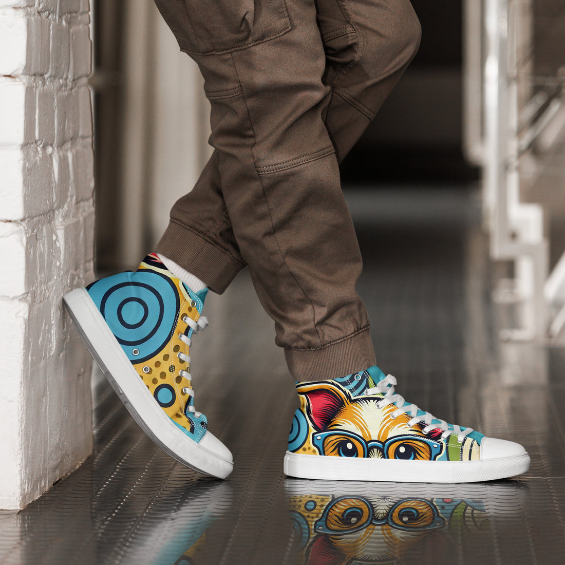 Men’s High Top Sneakers 285 - ShipSneakers.com