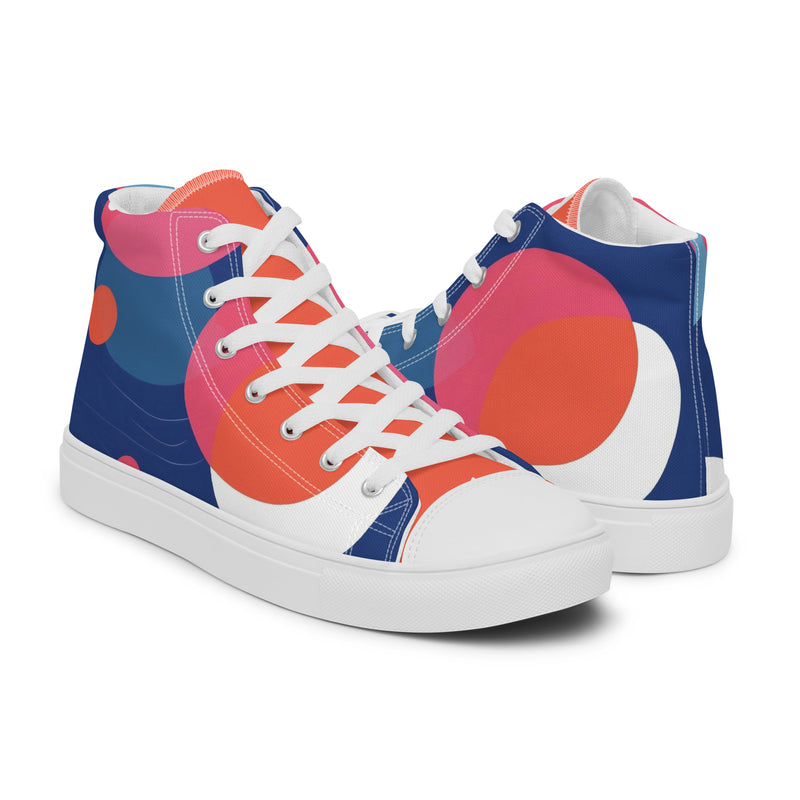HA!LO The Eye #354 — Men's Canvas High Top