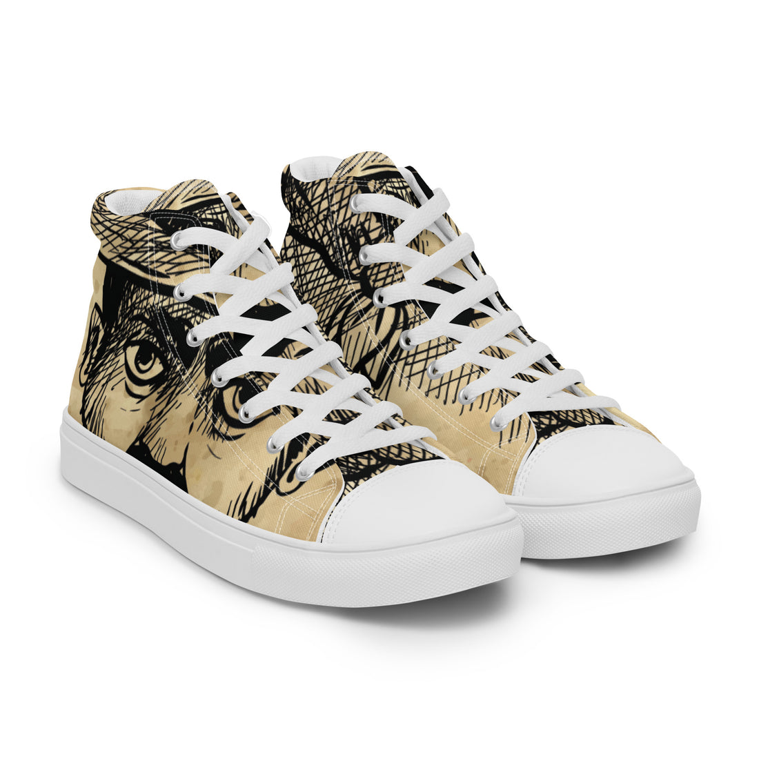 Men's High Top Sneakers 48 - ShipSneakers.com
