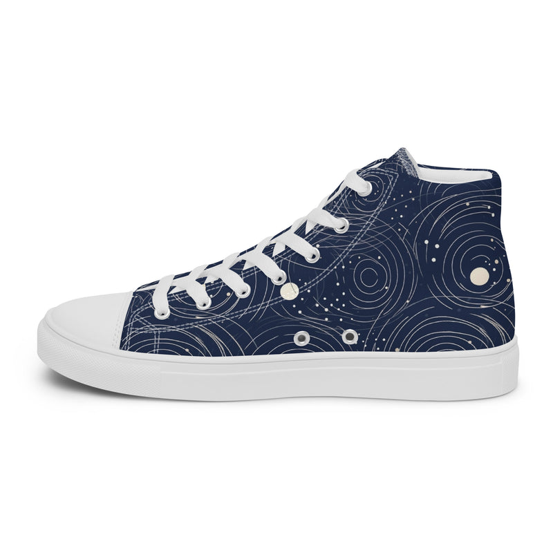 HA!LO Galaxy #352 — Men’s Canvas High Top