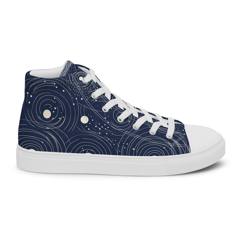 HA!LO Galaxy #352 — Men’s Canvas High Top