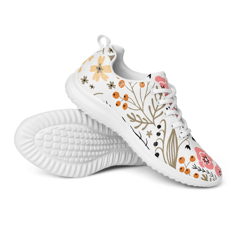 Botanical Wildflower Athletic #1 - Canvas High Top Sneakers | HA!LO