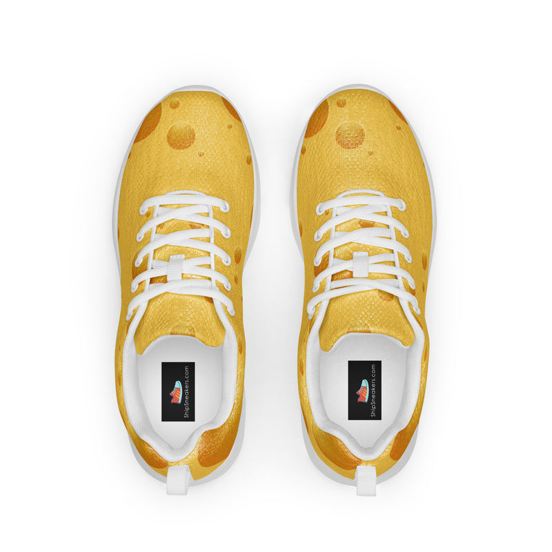 Golden Solid Athletic #22 - Back View | HA!LO Canvas Sneakers