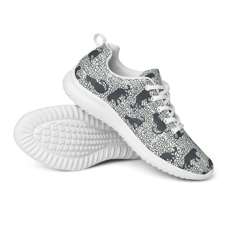 Gray Sage Floral Athletic #31 - Canvas High Top Sneakers | HA!LO