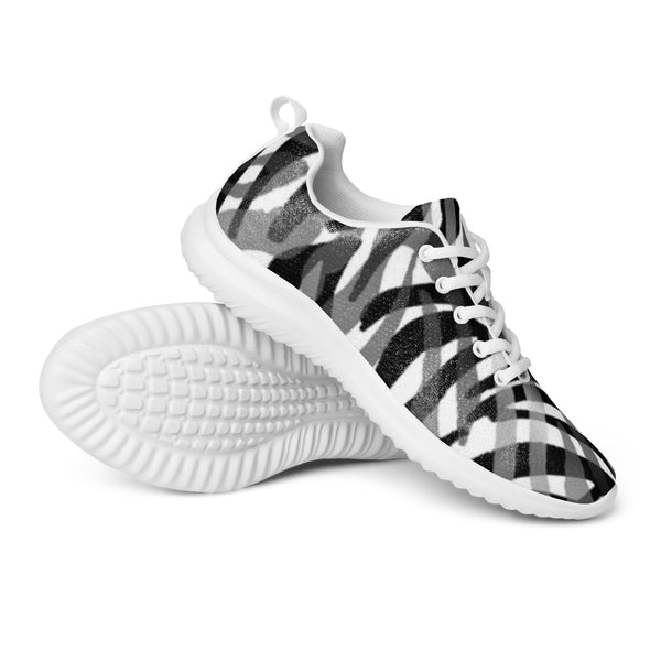 HA!LO Zebra Stripe — Women's Canvas Athletic Sneaker