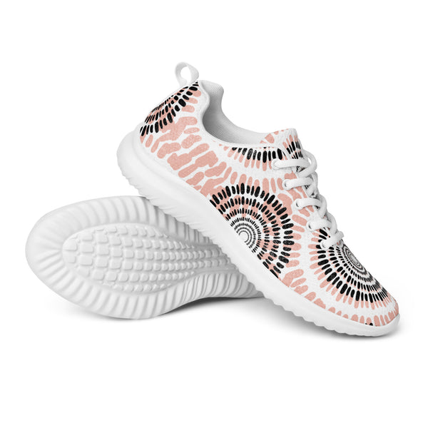 HA!LO Boho Sun Medallion — Women's Canvas Athletic Sneaker