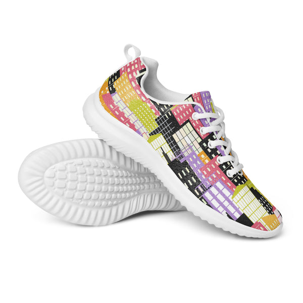 HA!LO Retro Patchwork — Women's Canvas Athletic Sneaker