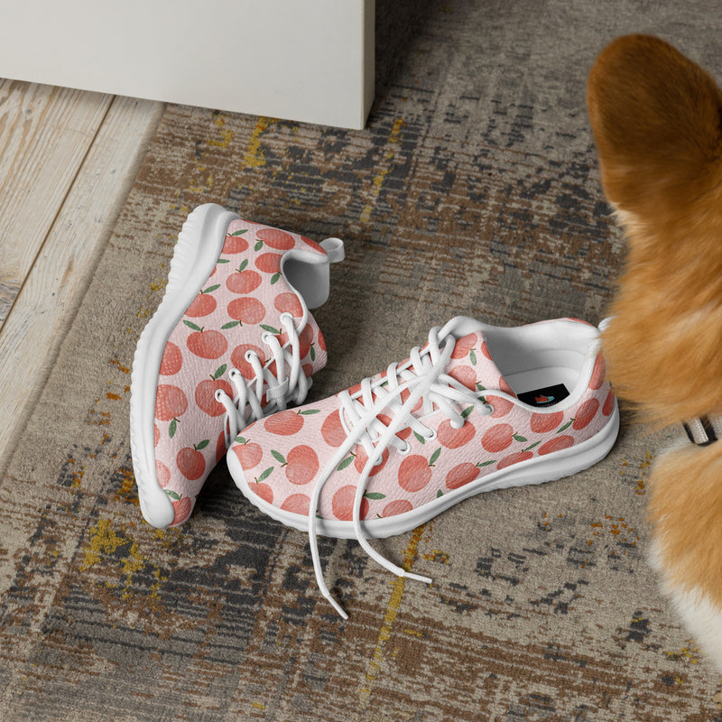 Peach Grapefruit Athletic #66 - Opposite Side | HA!LO Canvas Sneakers