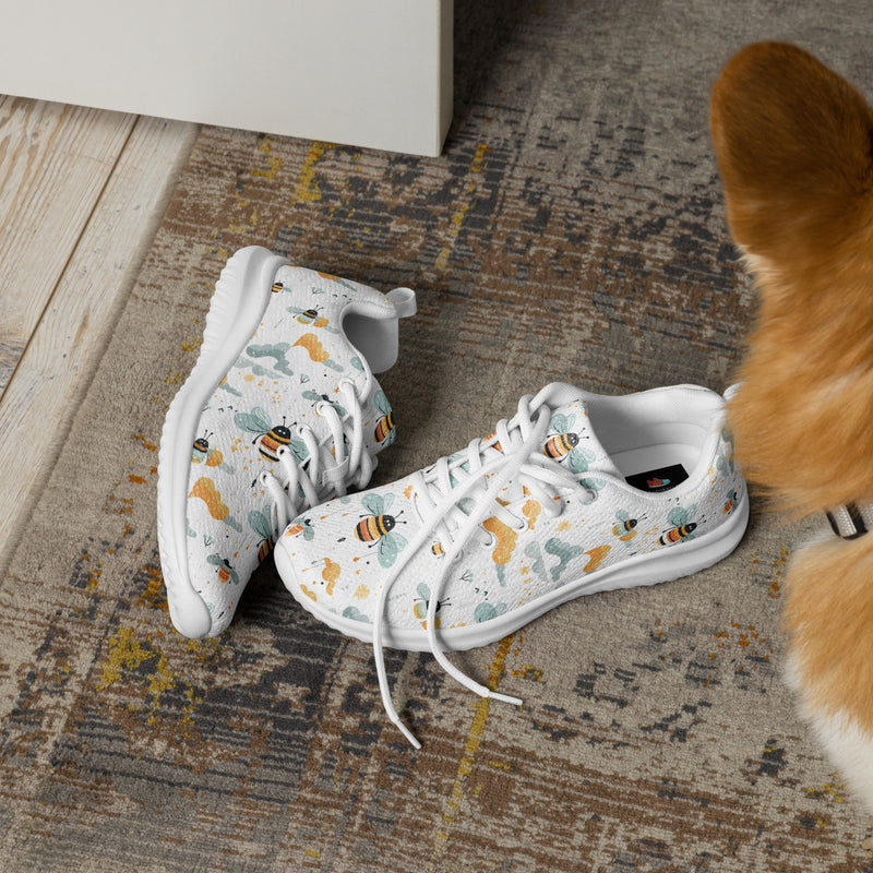 Cute Animal Doodle Athletic #93 - Opposite Side | HA!LO Canvas Sneakers