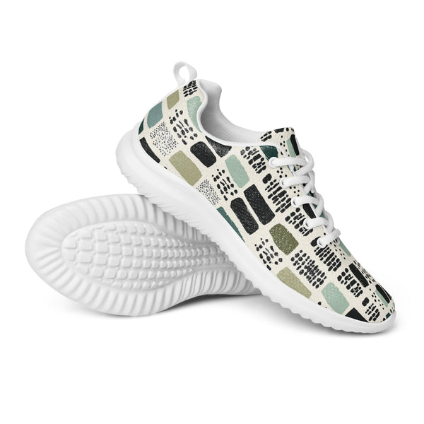 HA!LO Sage Patchwork — Women's Canvas Athletic Sneaker