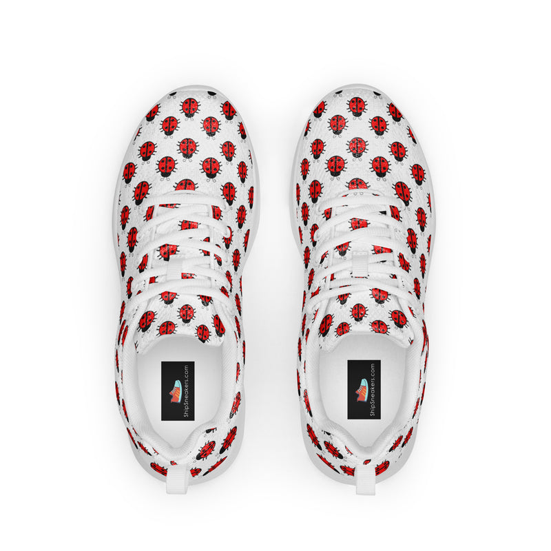 Red Heart Athletic #141 - Back View | HA!LO Canvas Sneakers