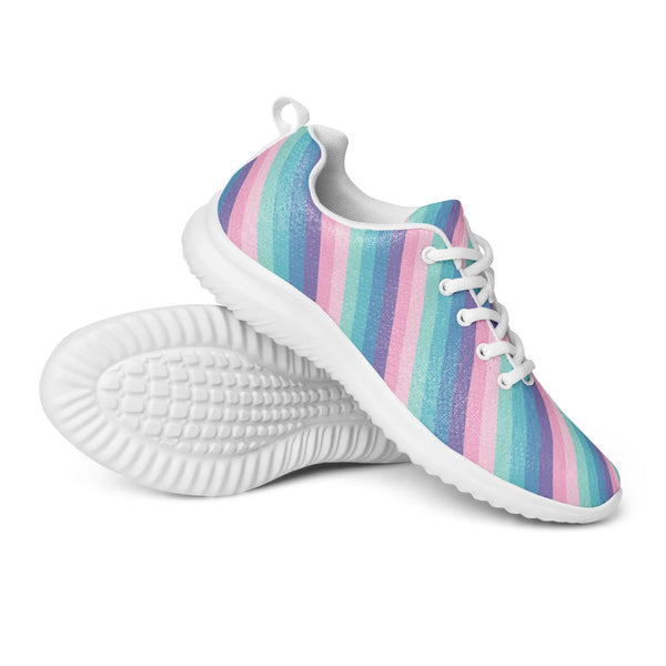 HA!LO Pink Checkerboard — Women's Canvas Athletic Sneaker