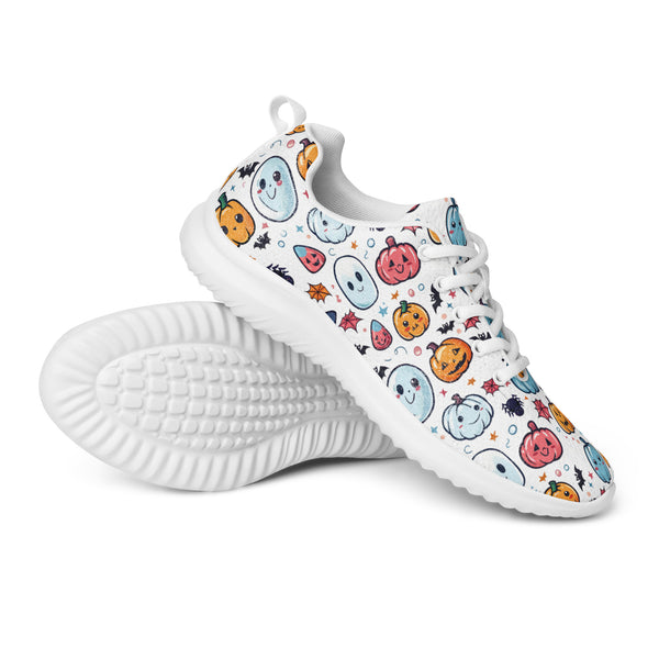 HA!LO Autumn Doodle — Women's Canvas Athletic Sneaker