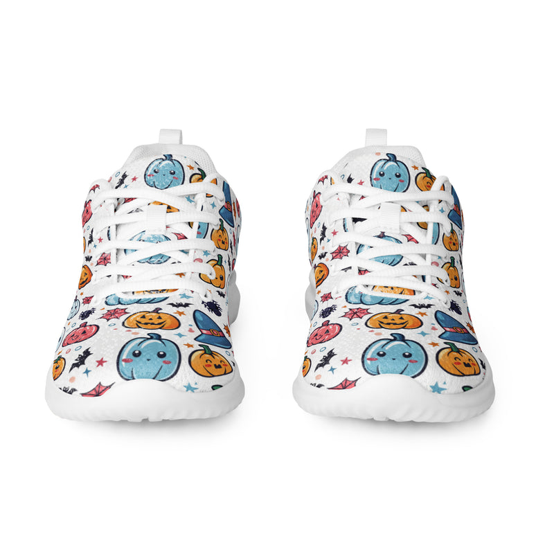 Autumn Doodle Athletic #202 - Front View | HA!LO Canvas Sneakers