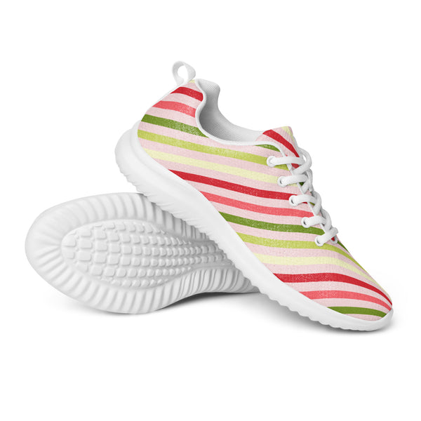 HA!LO Candy Stripe — Women's Canvas Athletic Sneaker