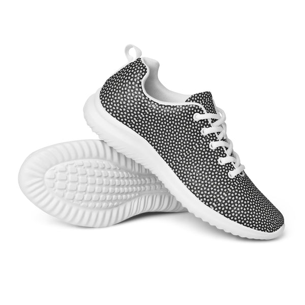 HA!LO Gray Starburst — Women's Canvas Athletic Sneaker