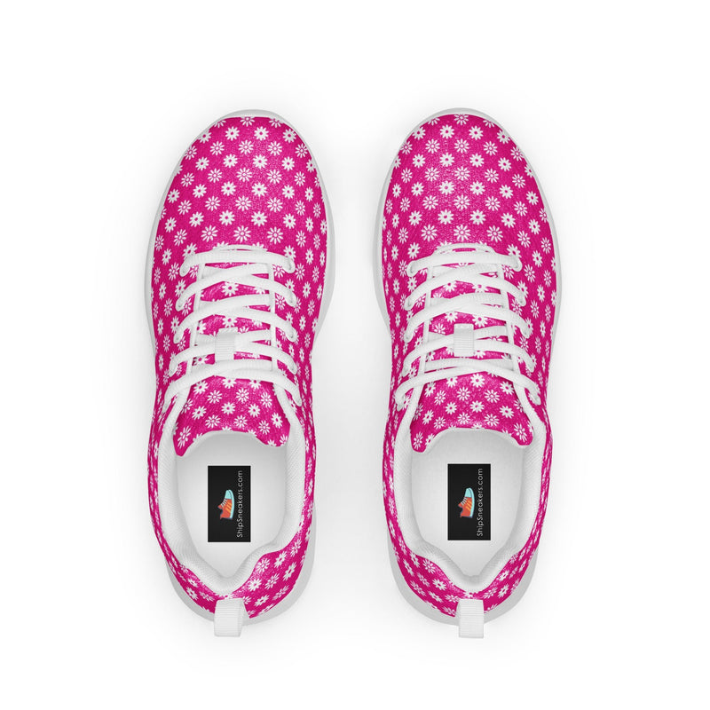 Hot Pink Polka Dot Athletic #271 - Sole Detail | HA!LO Canvas Sneakers