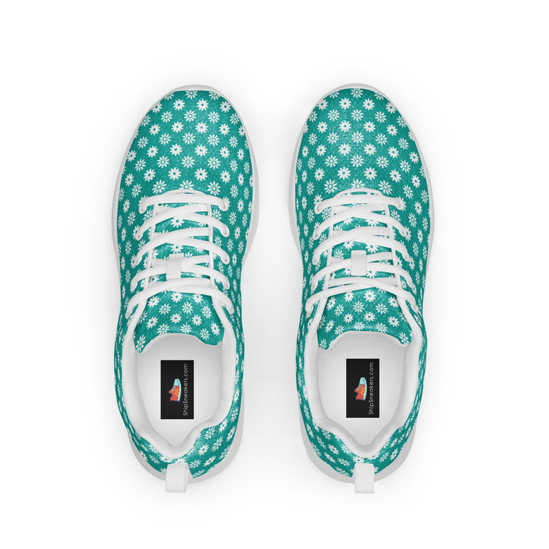 Teal Polka Dot Athletic #273 - Sole Detail | HA!LO Canvas Sneakers