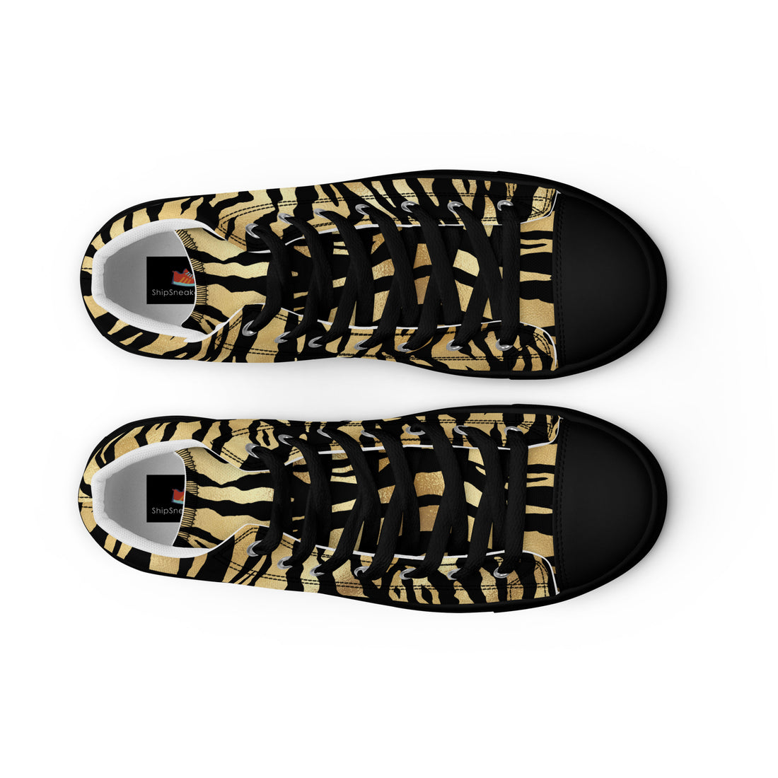Women’s High Top Gold Sneakers 331 - ShipSneakers.com