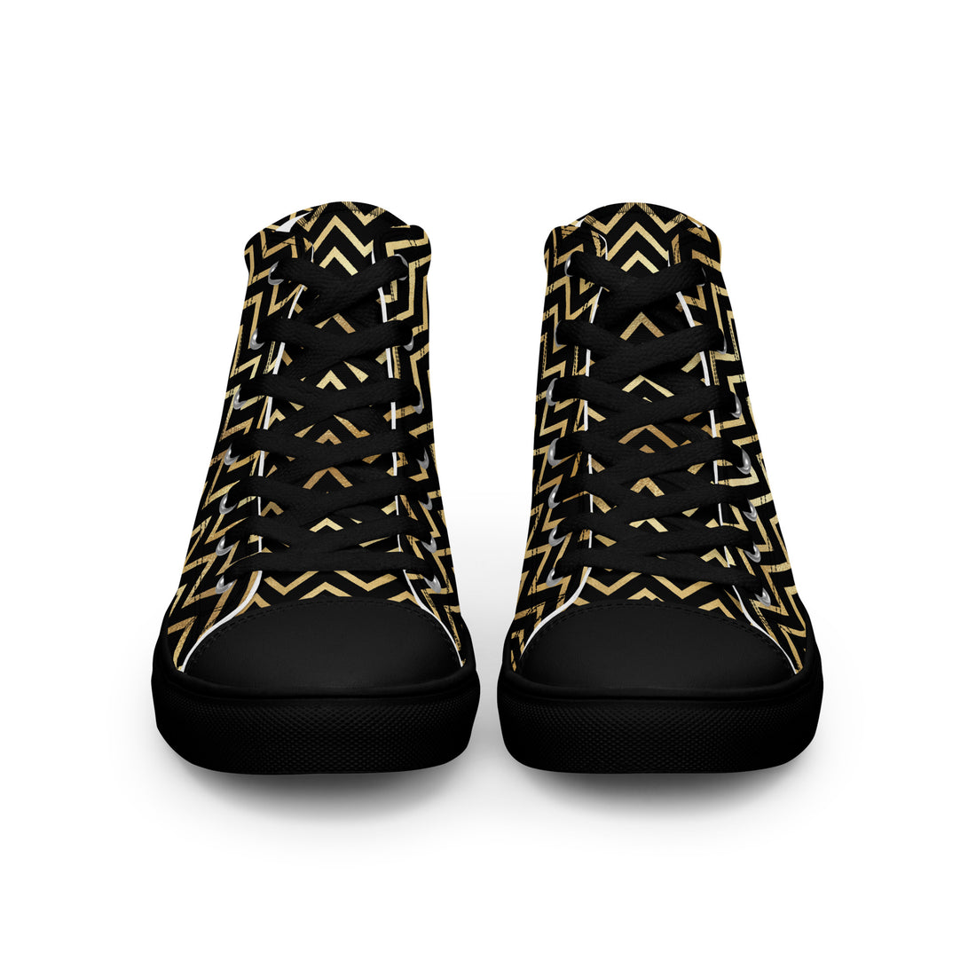 Women’s High Top Gold Sneakers 329 - ShipSneakers.com