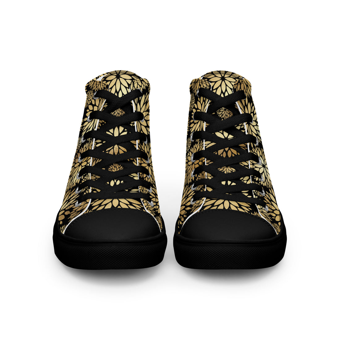 Women’s High Top Gold Sneakers 330 - ShipSneakers.com