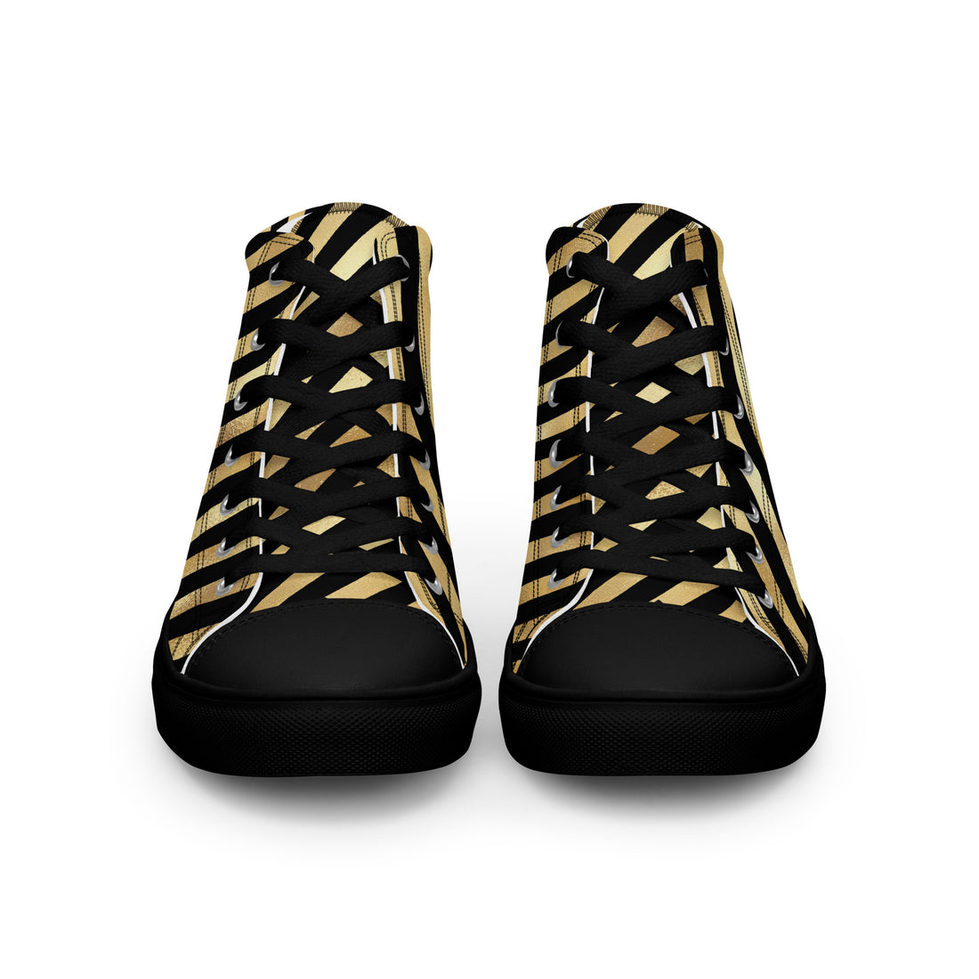 Women’s High Top Gold Sneakers 332 - ShipSneakers.com