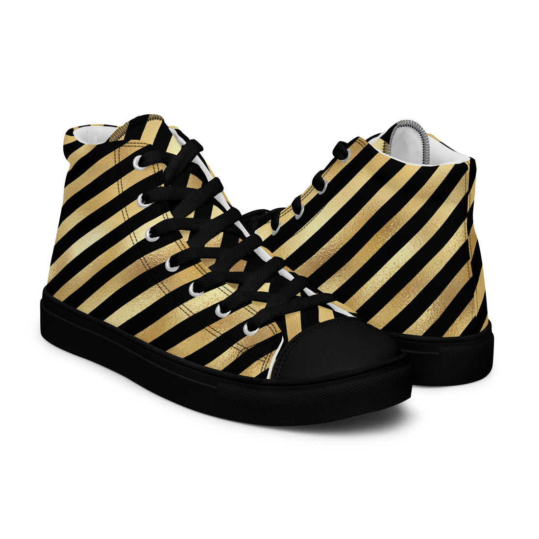 Women’s High Top Gold Sneakers 332 - ShipSneakers.com