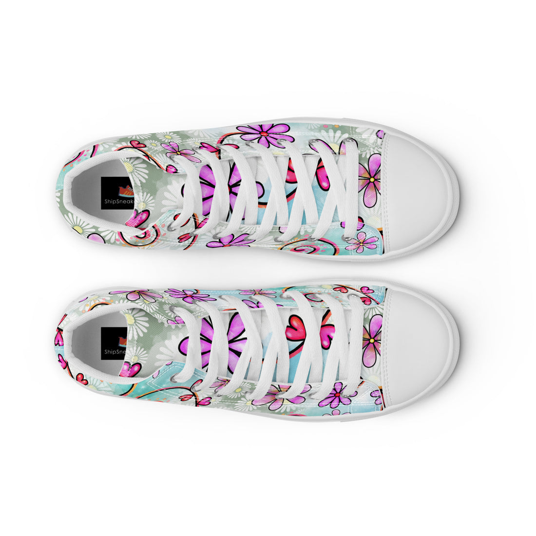 Women’s High Top Sneakers 152 - ShipSneakers.com
