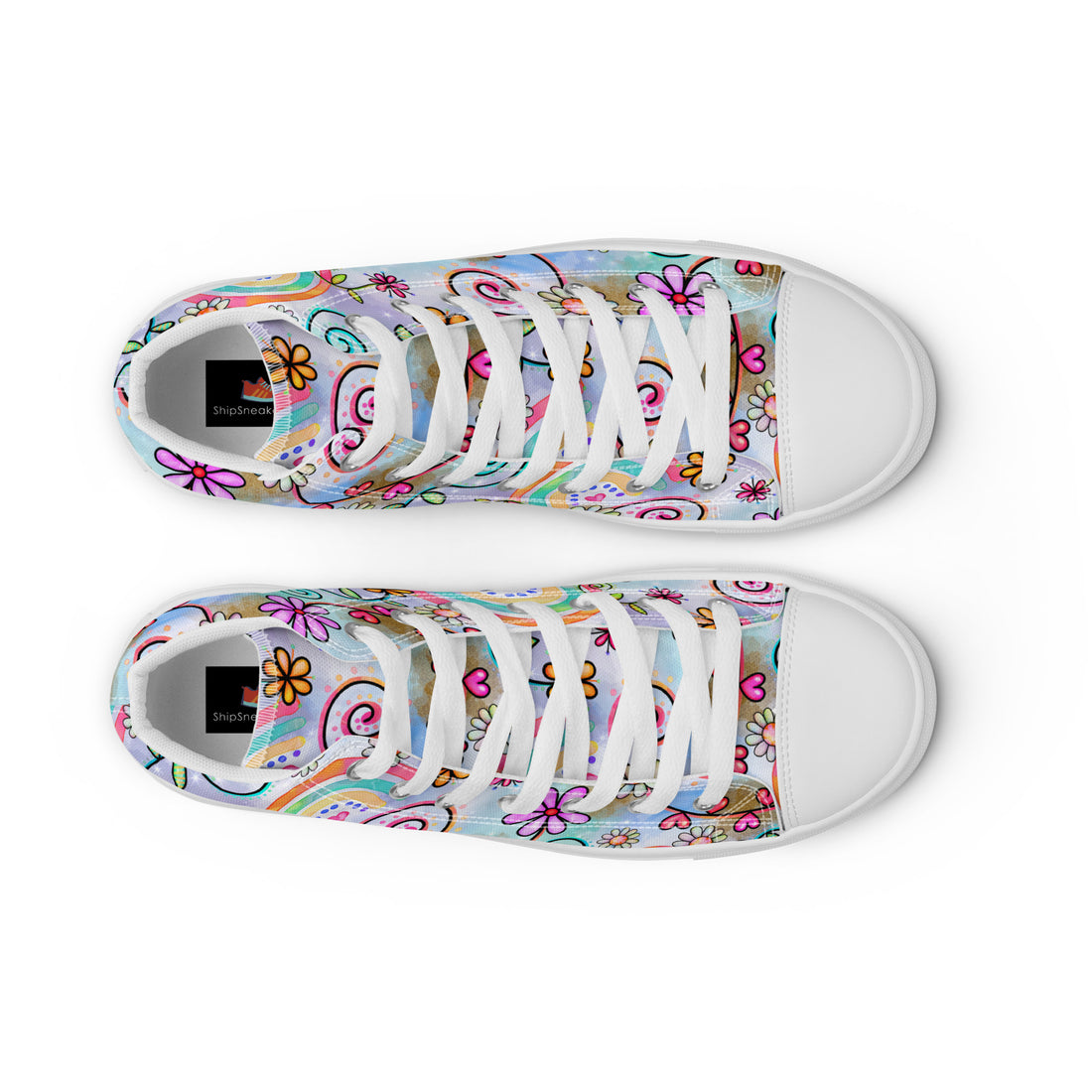 Women’s High Top Sneakers 155 - ShipSneakers.com