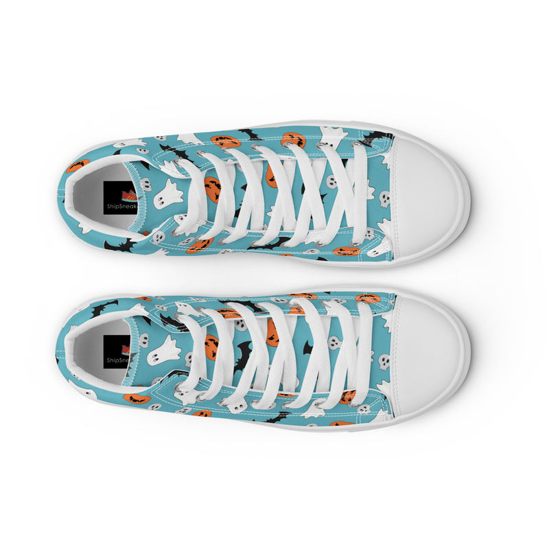 Halloween Cute High Top #231 - Lifestyle Shot | HA!LO Canvas Sneakers
