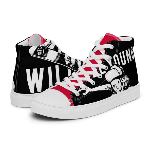 HA!LO Wild Young #71 Women’s Canvas High Top Sneakers
