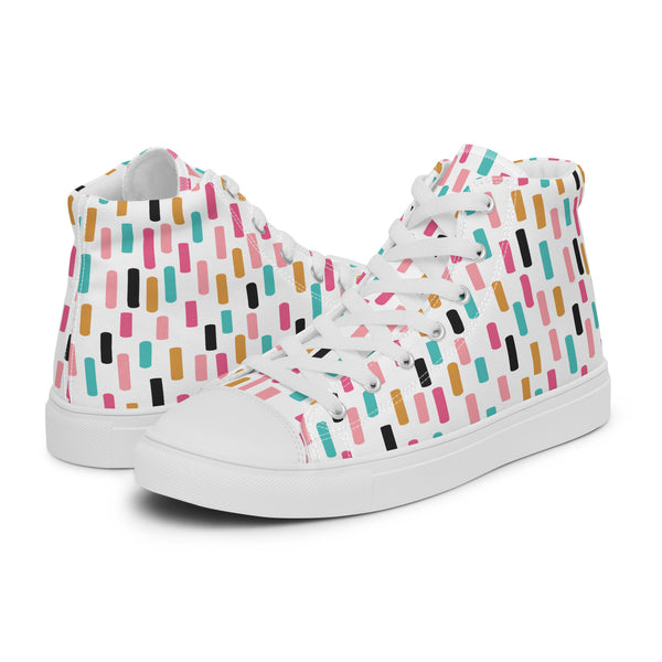 HA!LO Color Block #134 Women’s Canvas High Top Sneakers