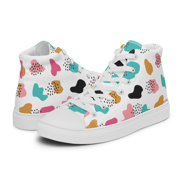 HA!LO Summer Treats #139 Women’s Canvas High Top Sneakers