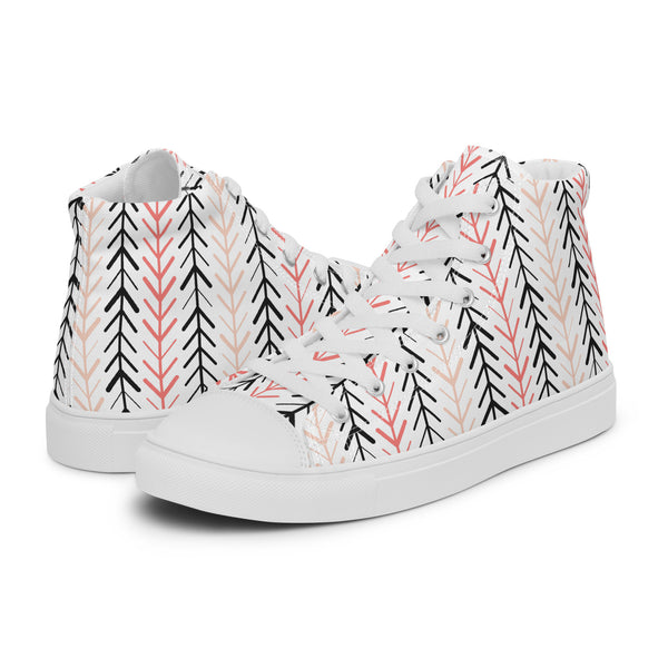 HA!LO Arrow Tree #178 Women’s Canvas High Top Sneakers