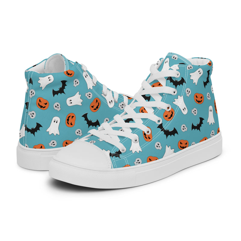 Halloween Cute High Top #231 - Canvas High Top Sneakers | HA!LO