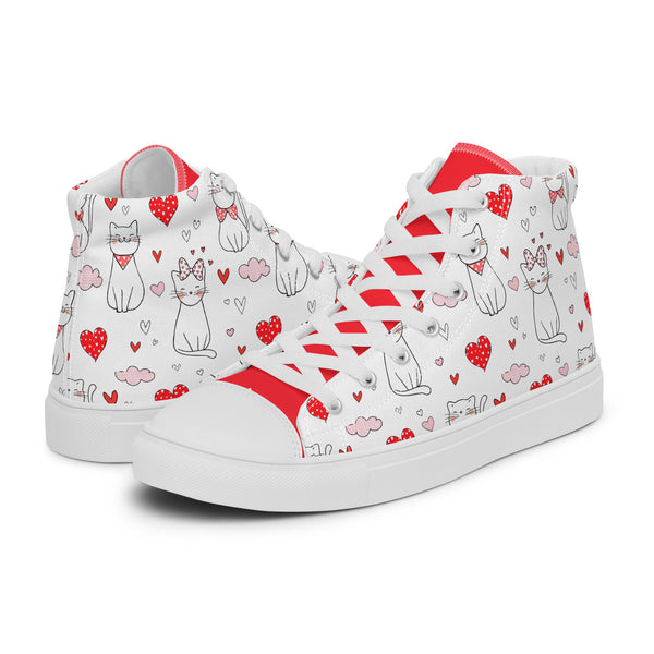 HA!LO Cat Valentine #257 Women’s Canvas High Top Sneakers
