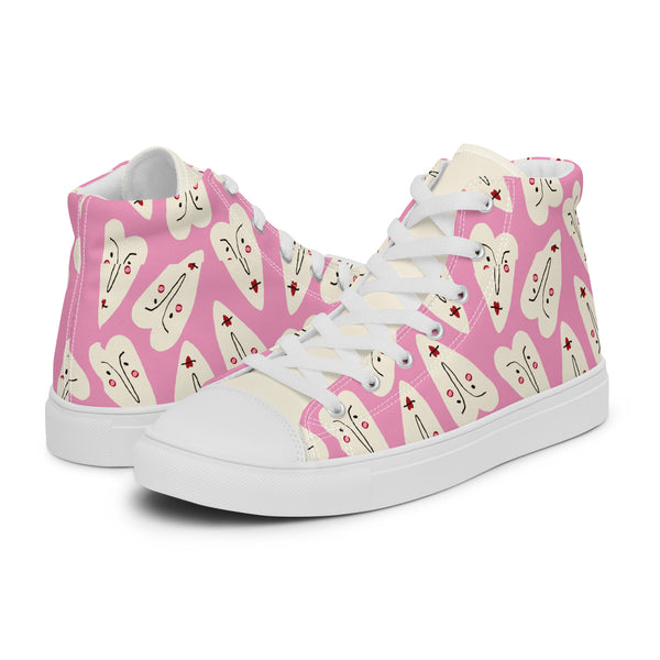 HA!LO Champagne Toast #265 Women’s Canvas High Top Sneakers
