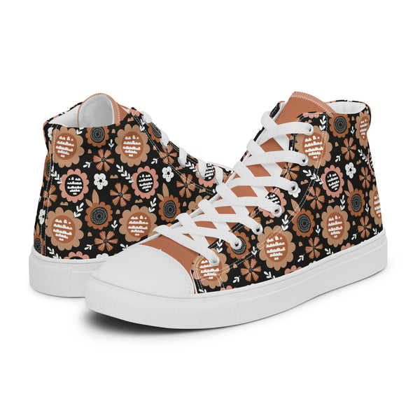 HA!LO Pumpkin Spice #293 — Women's Canvas High Top