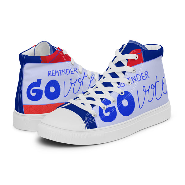 HA!LO Go Vote #299 — Men’s Canvas High Top