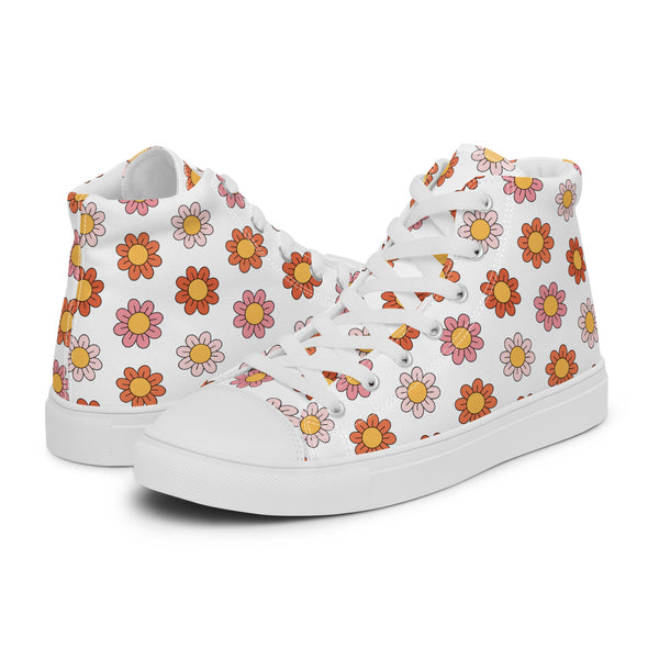 HA!LO Daisy Sun #311 — Women’s Canvas High Top