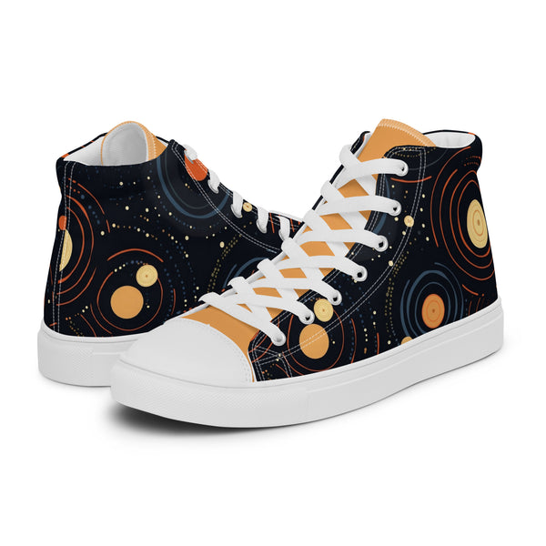 HA!LO Celestial Gold #340 — Women’s Canvas High Top