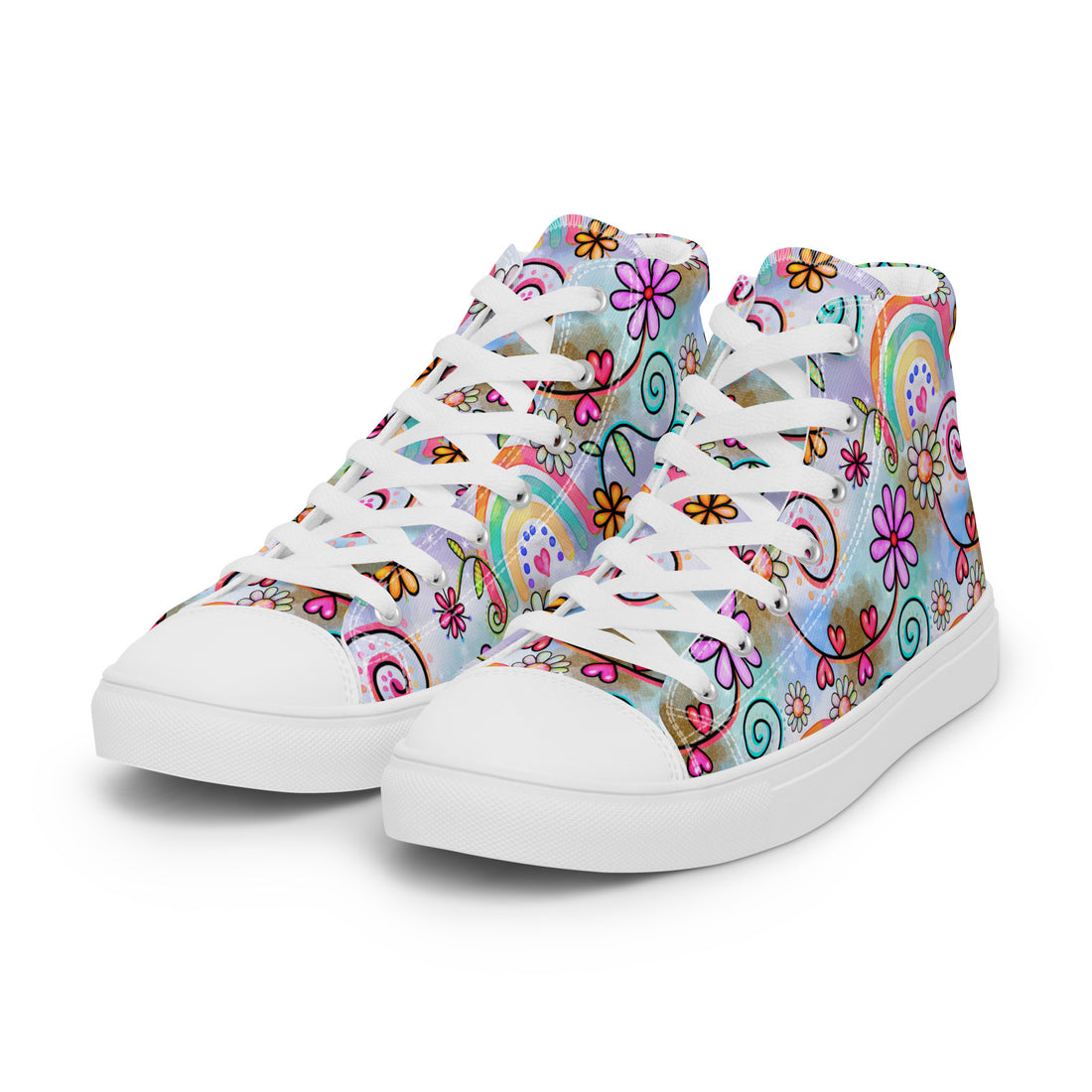 Women’s High Top Sneakers 155 - ShipSneakers.com